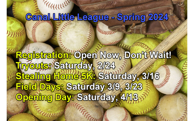 Important Dates for the Spring 2024 Season